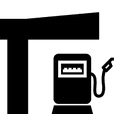 Tankstelle-Icon